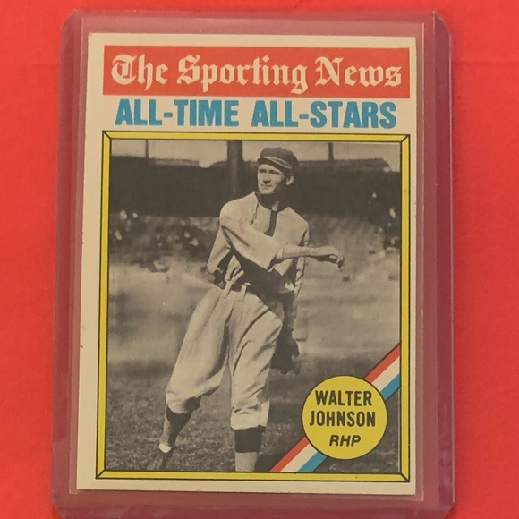 Topps Other - Walter Johnson [All Time All Star] #349 1976 Topps Baseball Trading Card